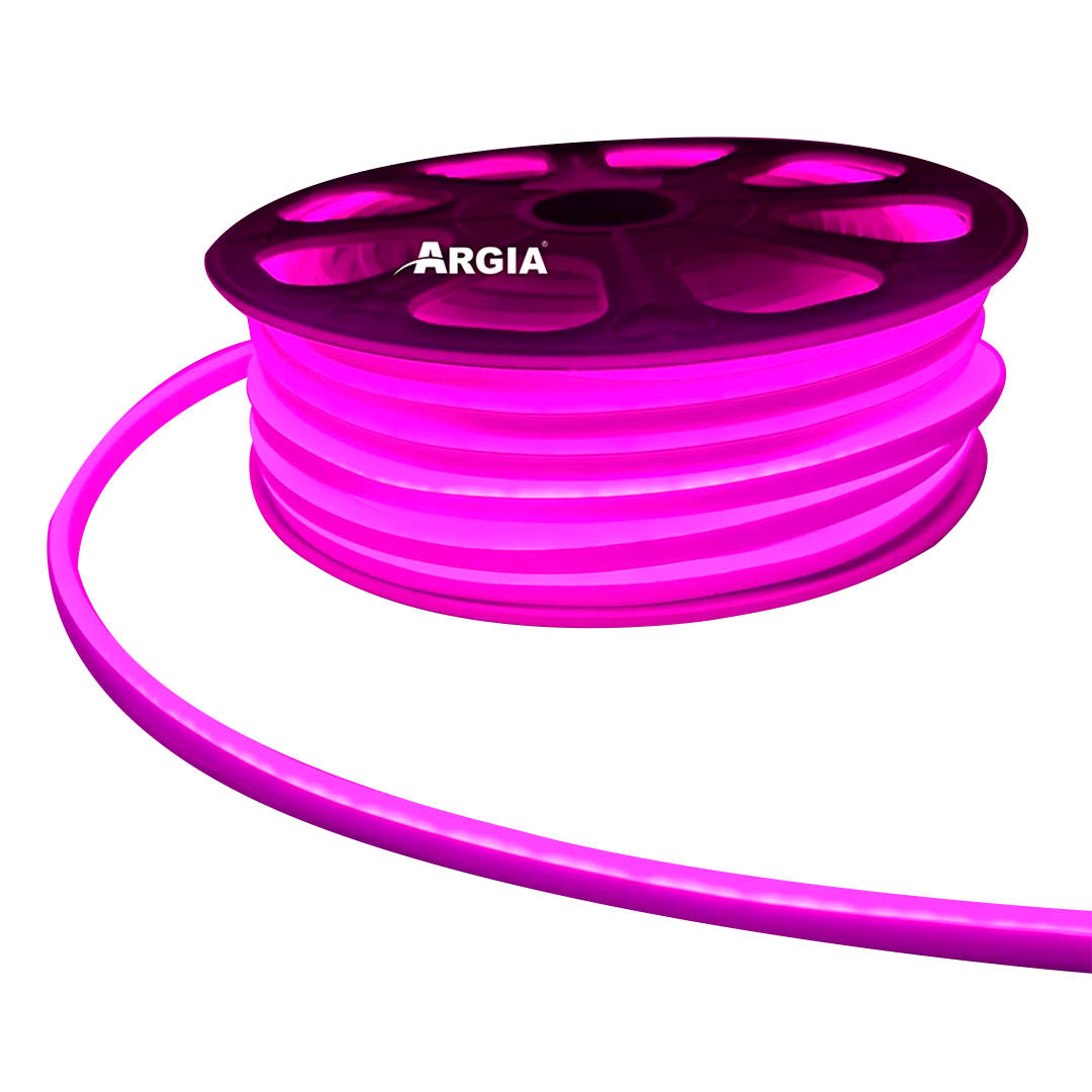 Neon Flex LED 9W 12V – Rosa - sem fundo
